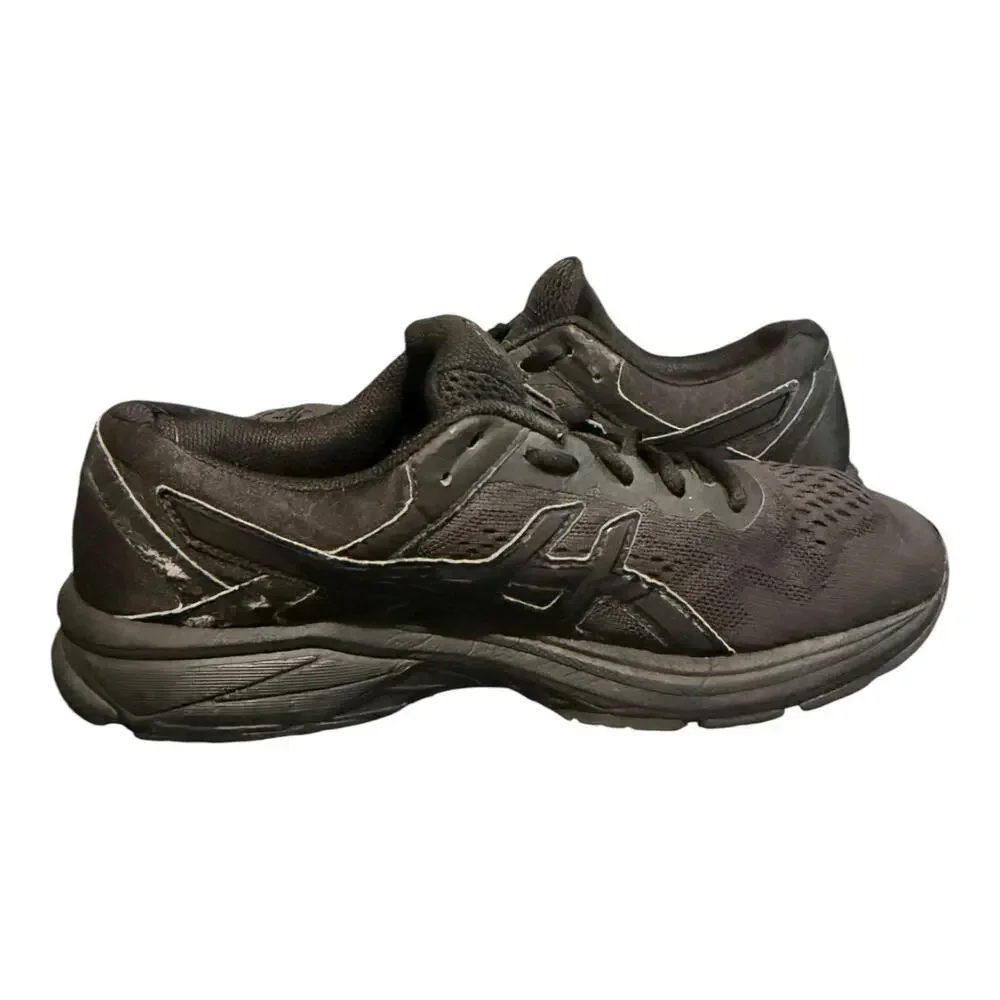 Asics GT 1000 6 Triple Black Running Sneakers Shoes Men's 9.5 Lifestyle Shoes